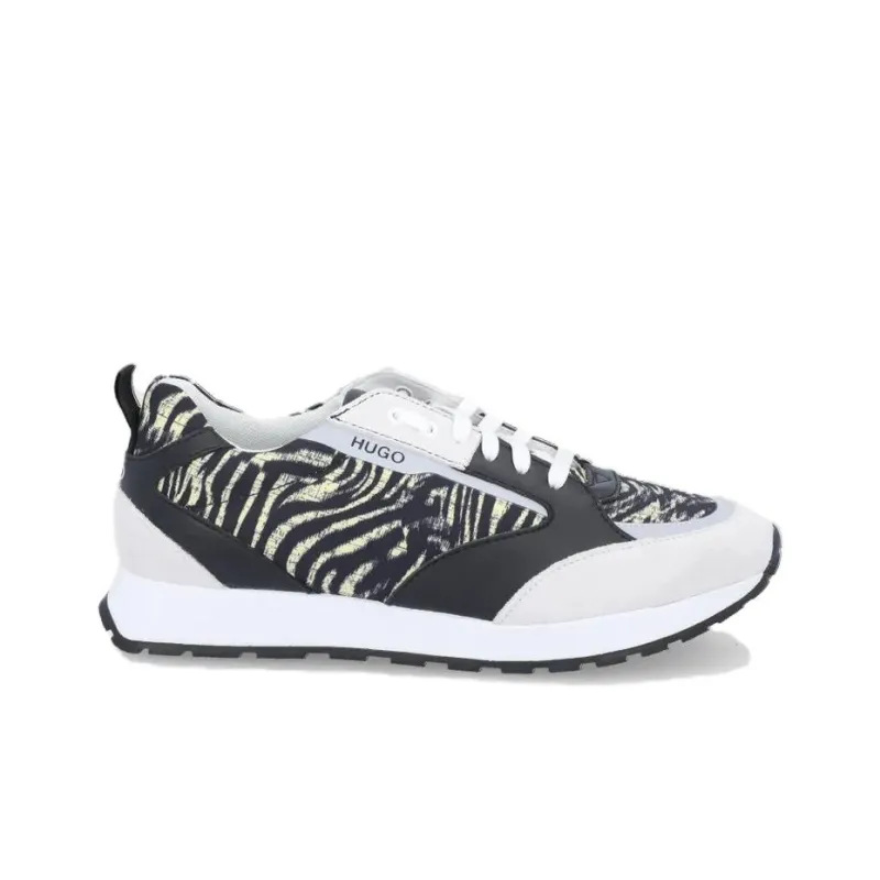 HUGO BOSS Wear-Resistant Coverage Low-Top Casual Shoes Women's Gray-1