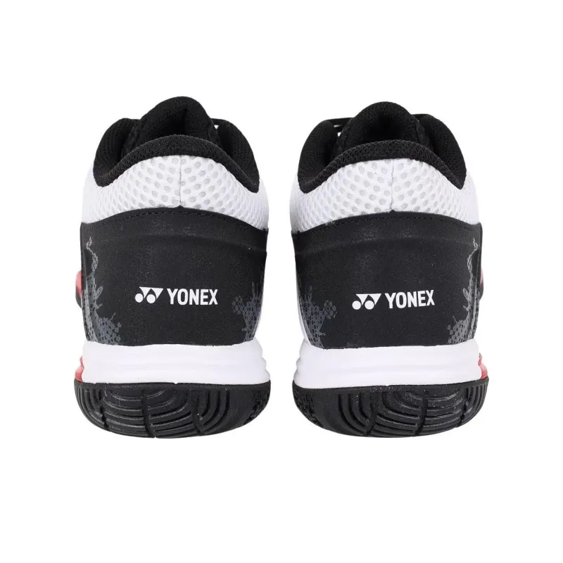 YONEX Shock Absorbers With Slip Resistant Features Low Top Badminton Shoes Unisex Black White-2