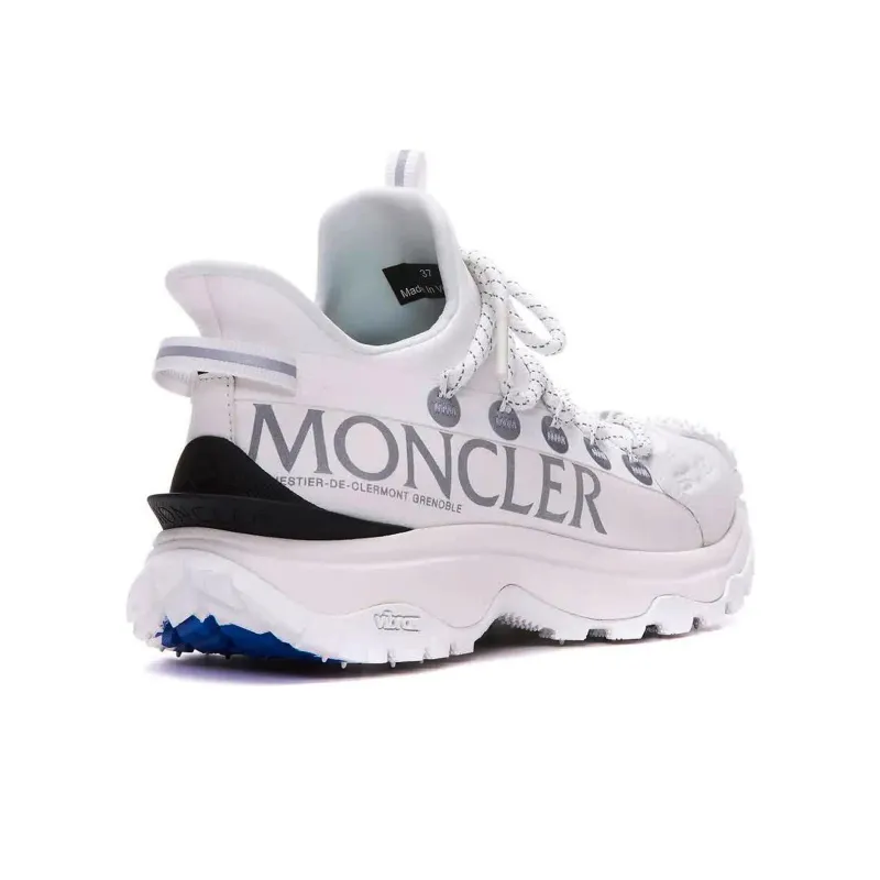 Moncler Lite Low Top Casual Shoes Men's White-4