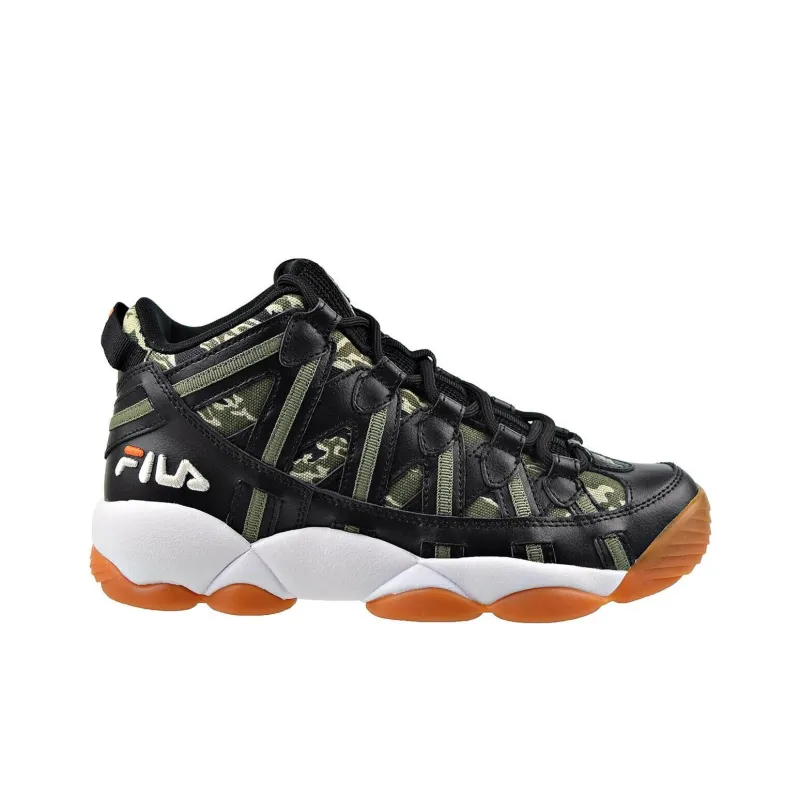 FILA Cushioned Slip Resistant Mid Top Casual Shoes Men's Army Green-1