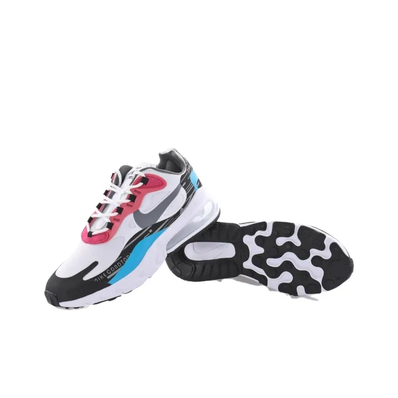 Nike Air Max 270 React Summit White Black Laser Blue-3