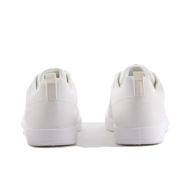 DECATHLON Slip Resistant Cushioning Low Top Skateboard Shoes Unisex White-4