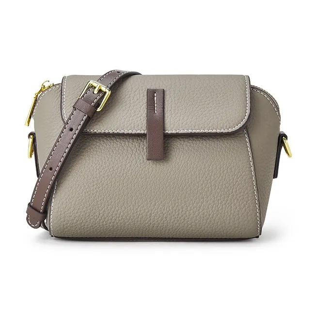BOSTANTEN Cow Leather Crossbody Bag, Shoulder Bag Regular Women's Black/Sea Blue/Khaki-13