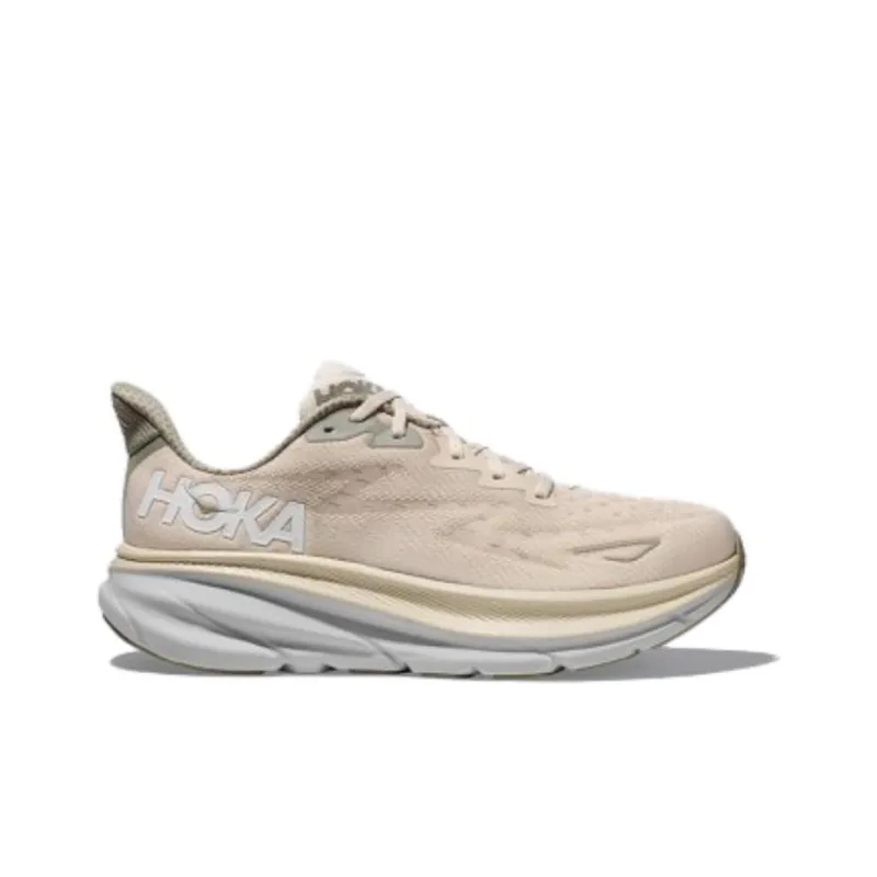 HOKA ONE ONE Clifton 9 2E Wide 'Oat Milk'-1