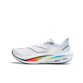 LINING Feidian 4 Challenger Running Shoes Men Low Top Standard White