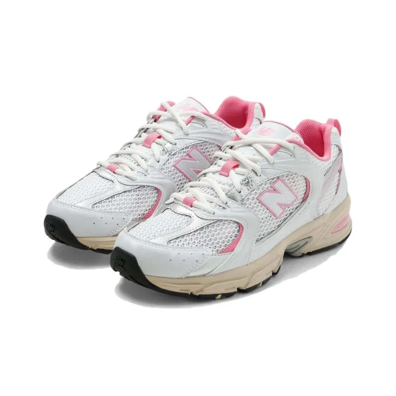 New Balance 530 White Pink Vintage-2