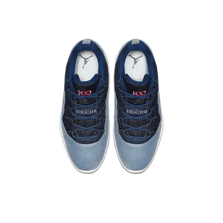 Jordan 11 Retro Low Golf No Denim Allowed-3