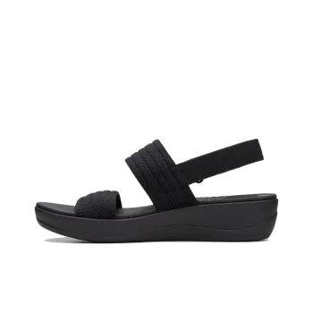 Clarks One Strap Sandals 4cm Women's Black