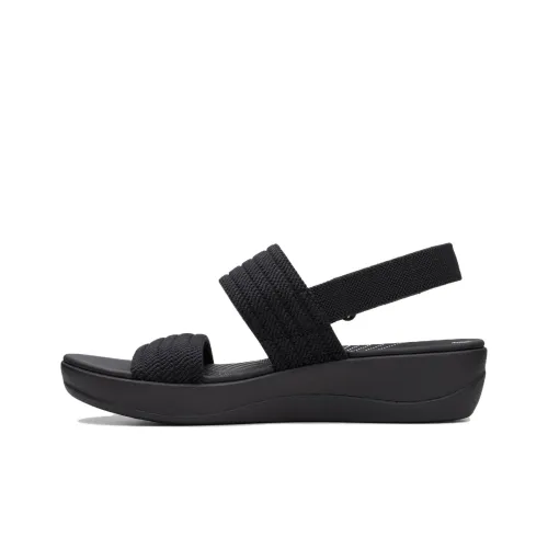 Clarks One Strap Sandals 4cm Women's Black