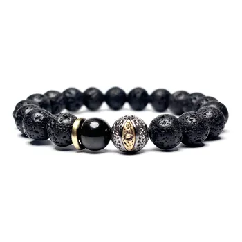 MOUNTAINS AND MANS Volcanic Stone Bracelets Unisex