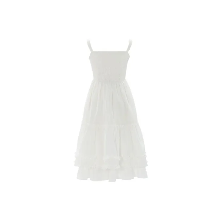 SNBL Slip Dresses Women's White-1