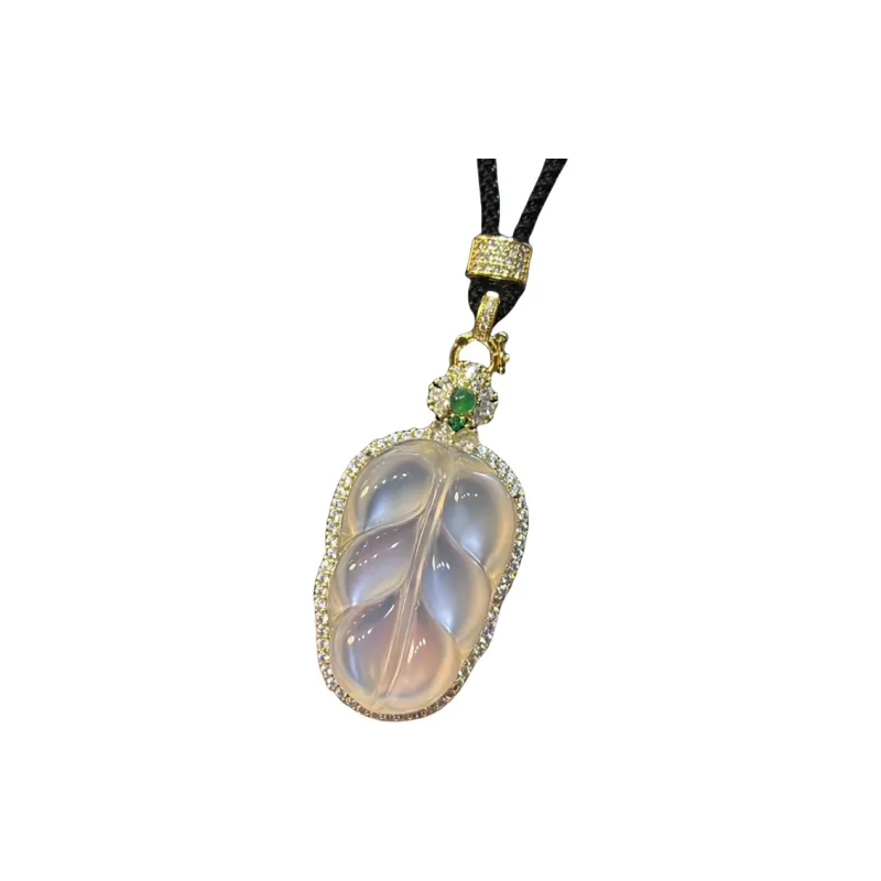 Xifeng Building Chalcedony Jade Pendants Women's-4