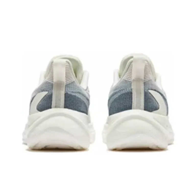 Erke Cushioning Low Top Running Shoes Women's White-4