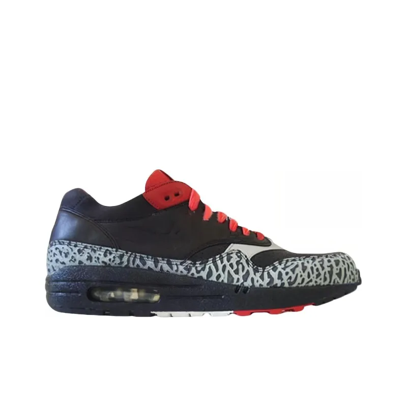 Nike Air Max 1 Nl Premium Black Black Varsity Red 2005-1