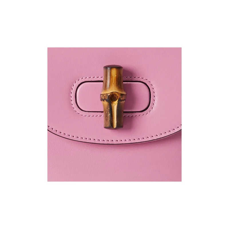 GUCCI Leather Backpack Mini Women's Pink-8