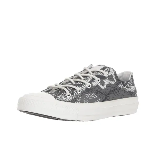 Converse Chuck Taylor All Star Anti Slip Wear Resistant Low Top Canvas Shoes Unisex Gray White
