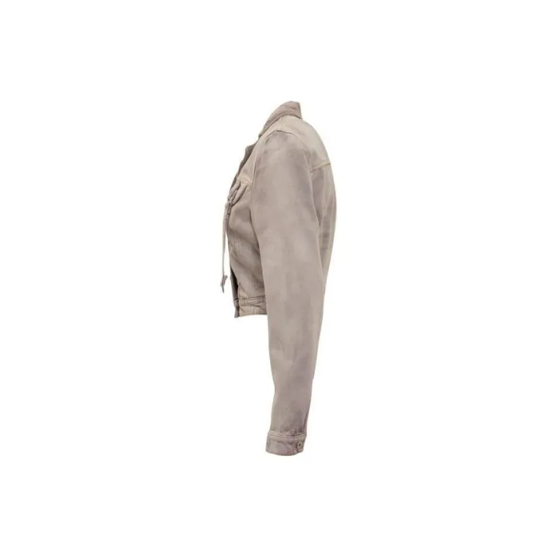 OFF-WHITE Buttoned Long-Sleeved Denim Jacket-2