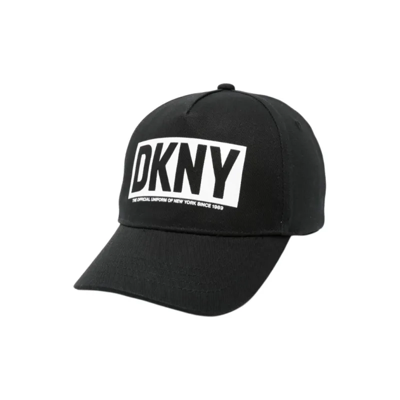 DKNY Logo print Cotton Cap-0