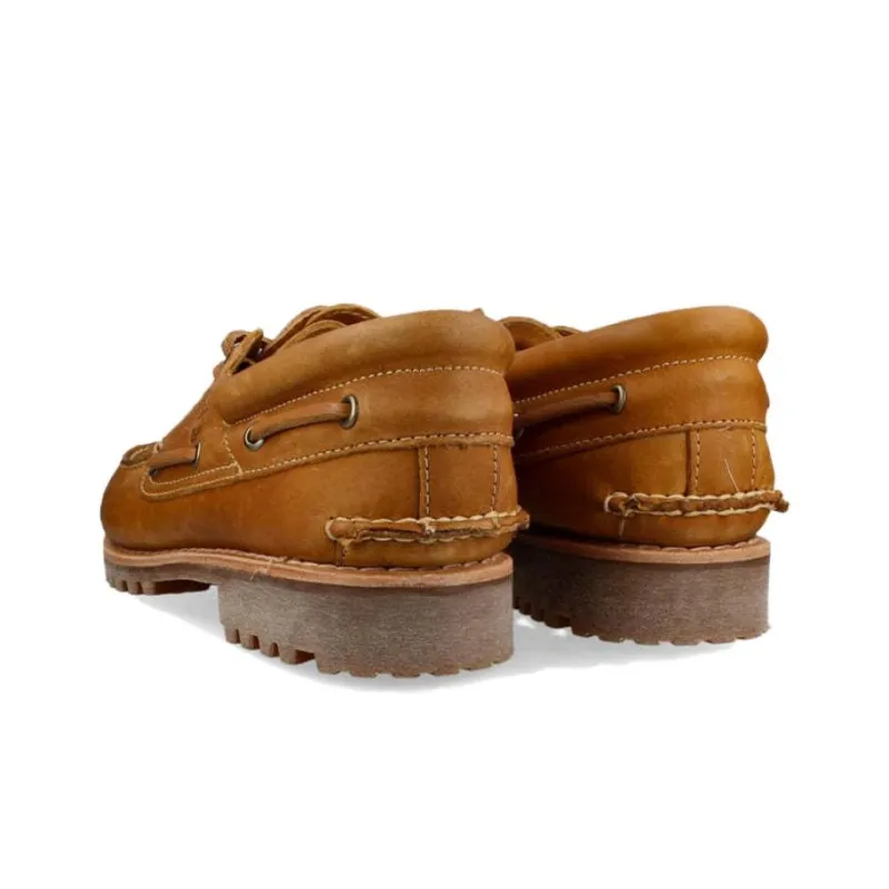 Timberland Authentics 3 Eye Leather Boat Shoes-3