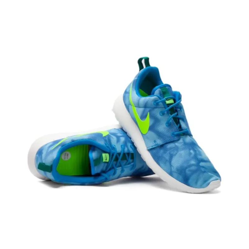 Nike Roshe Run Print Electric Green-3