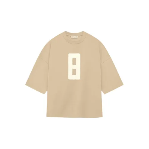 Fear Of God T-Shirts Unisex Dune/Dune