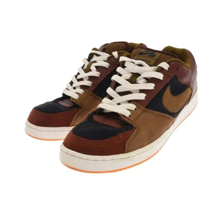 Nike SB Zoom Team Edition Slip-Resistant Cushioning Wear-Resistant Low-Top Skateboard Shoes Unisex Brown-2