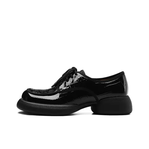 BOSSSUNWEN Loafers Women's Black