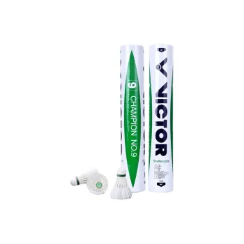 VICTOR CHAMPIONNO.9 10 Duck Feather Shuttlecock 12 Pack Duck Feather *10 Tubes Shuttlecocks