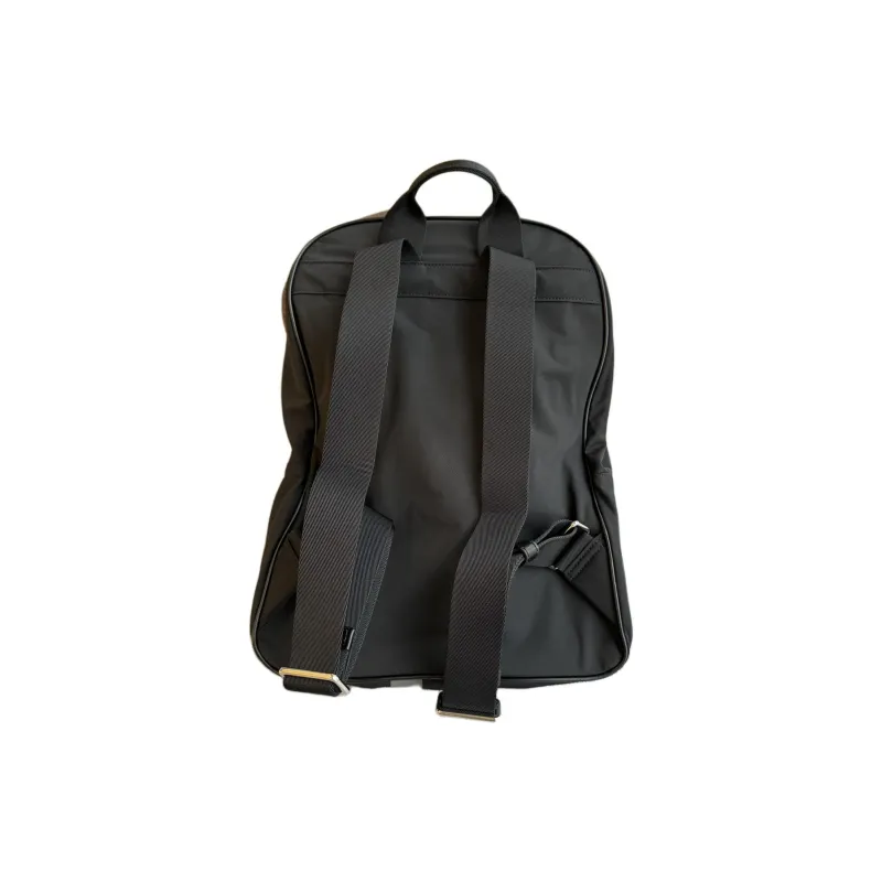 BALLY Nylon Backpack Unisex Black-2