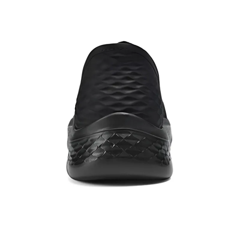Skechers Slip Ins Wear Resistant Breathable Cushioning Low Top Casual Shoes Women's Black-2