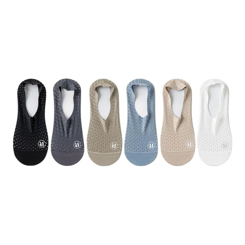 MIIOW No Show Socks Men's 6 Pack-1
