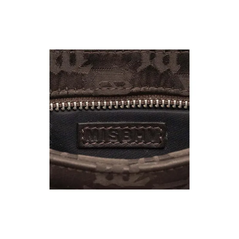 Misbhv Nylon Handbag Shoulder Bag Women's Brown-6