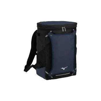 Mizuno Polyester Backpack Medium Size Unisex Marine Blue