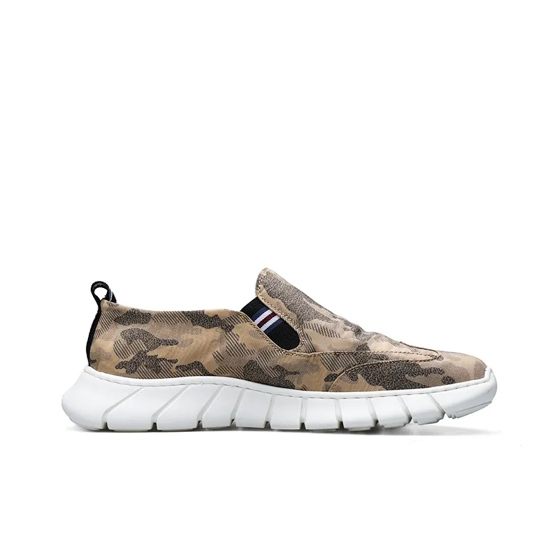 PARDASAUL Canvas Shoes Men Low Top Black, Yellow-6