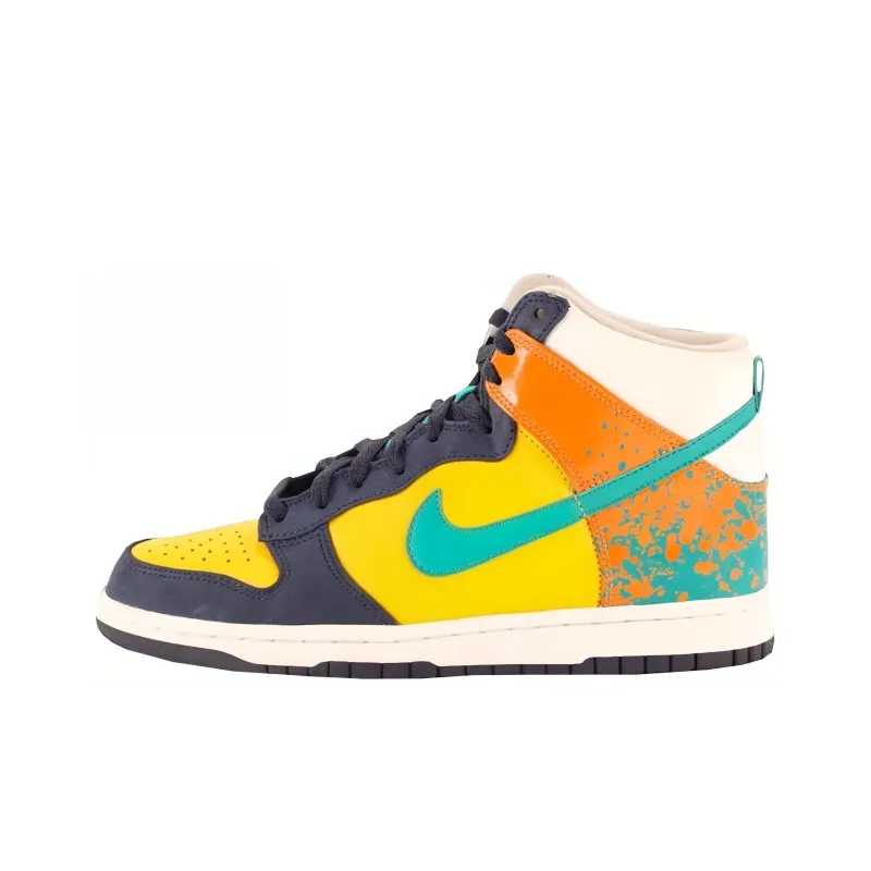 Nike Dunk High Varsity Maize Radiant Emerald-0