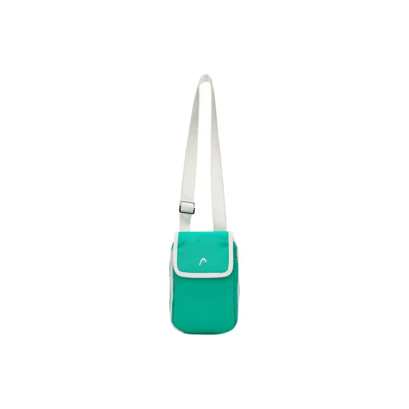 HEAD Fabric One Shoulder Crossbody Cell Phone Pouch Small Size Women's Green-0
