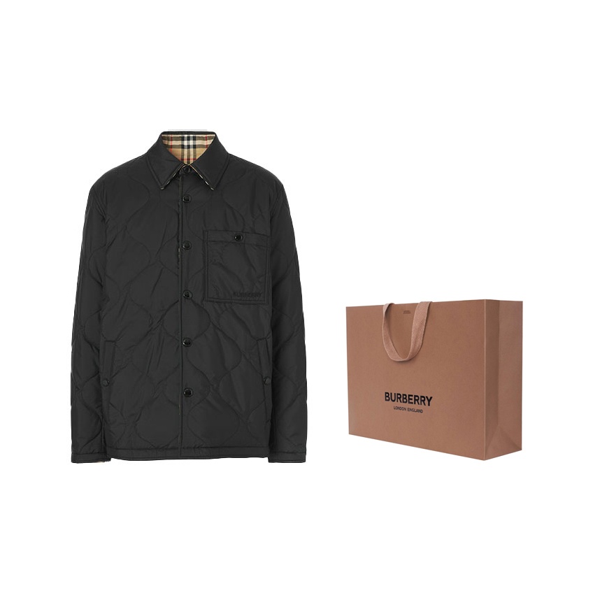 Burberry Reversible Vintage Check Thermoregulated Overshirt