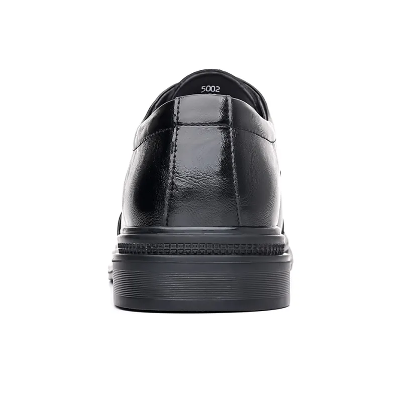 JIETEGONGYANG Dress Shoes Men's Black-4