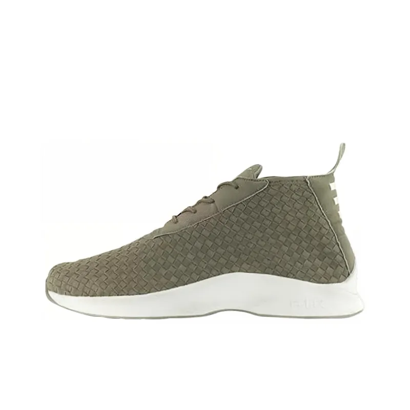 Nike Air Woven Premium Wear-resistant And Lightweight Mid-Top Casual Shoes Unisex Khaki-0