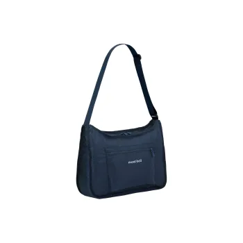 MONTBELL Nylon Portable Crossbody Bag Shoulder Bag Medium Size Unisex Marine Blue