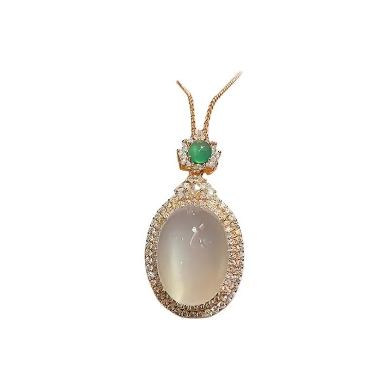 Xifeng Building Chalcedony Pendants Women's-3