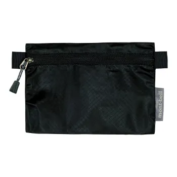 MONTBELL Silicone Coated Fabric Clutch Small Size Unisex Black