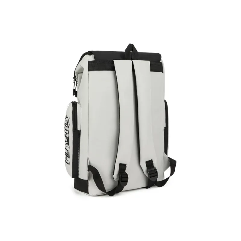 MingLu Oxford Travel Laptop Bag Backpack Regular Unisex Black/Gray-12