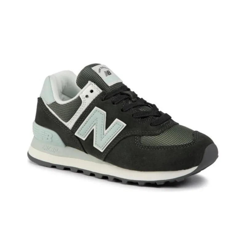 New Balance NB 574 Durable Breathable Low-Top Running Shoes Women's Green-2