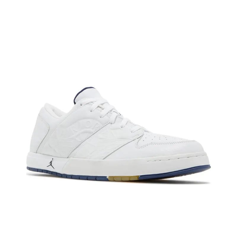 Jordan Nu Retro 1 Low White Midnight Navy 2002-2