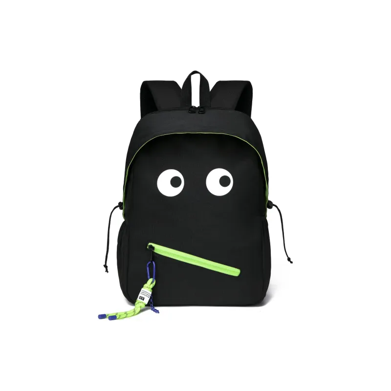 LEXI Waterproof Cloth Backpack Regular Unisex Black-8