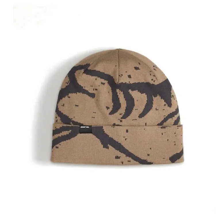 Arcteryx Cotton, Polyester Beanies Unisex Brown-1