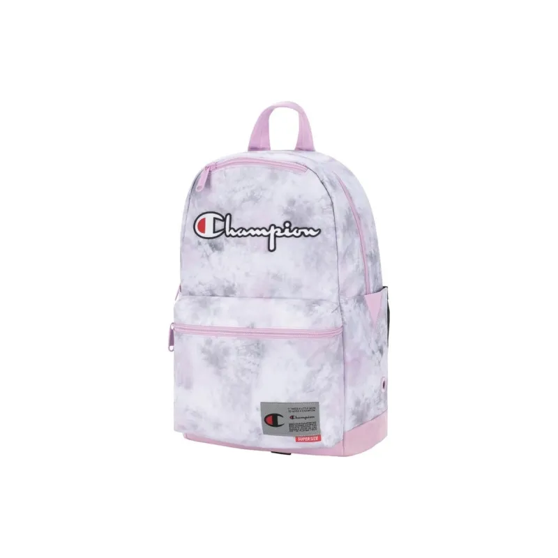 Champion Polyester Backpack Unisex Light Purple-1