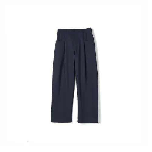 Umamiism Suit Trousers Unisex Navy Blue