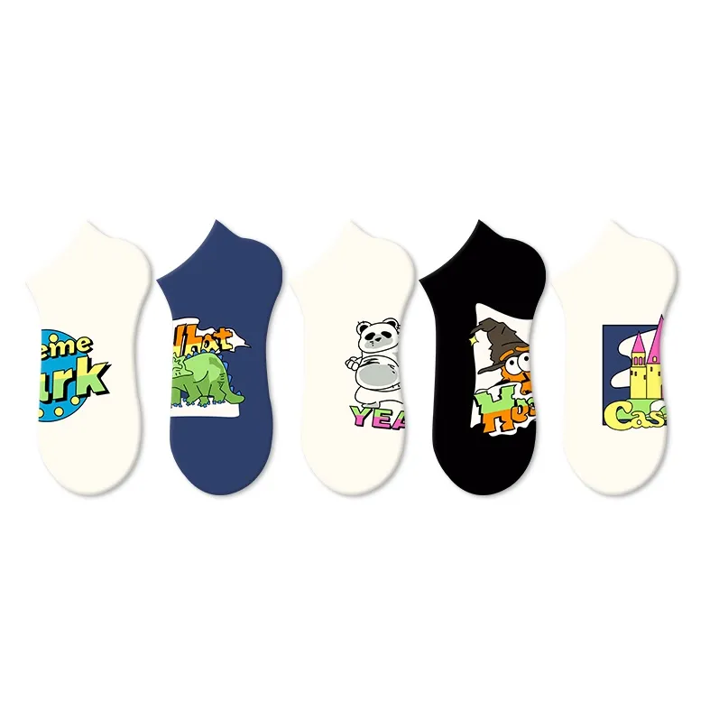 JKN Ankle Socks Unisex 5 Pack Gift Box Set Included-18